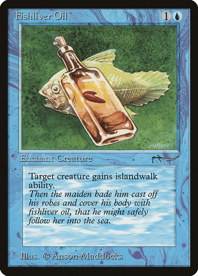 Fishliver Oil (Light Mana Cost) [Arabian Nights] | Good Games Morley