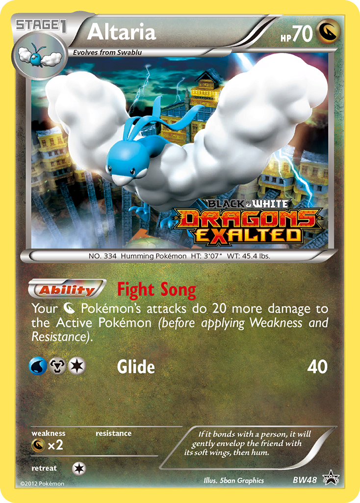 Altaria (BW48) [Black & White: Black Star Promos] | Good Games Morley