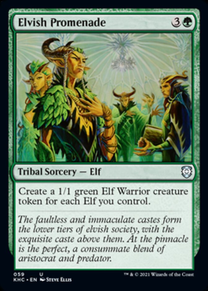 Elvish Promenade [Kaldheim Commander] | Good Games Morley