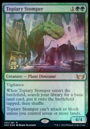 Topiary Stomper [Streets of New Capenna Prerelease Promos] | Good Games Morley