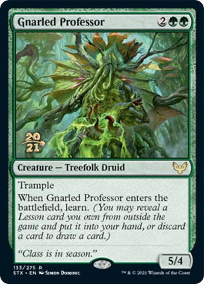 Gnarled Professor [Strixhaven: School of Mages Prerelease Promos] | Good Games Morley