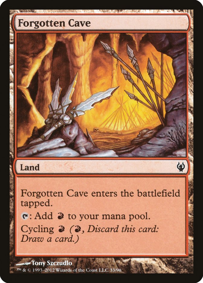 Forgotten Cave [Duel Decks: Izzet vs. Golgari] | Good Games Morley