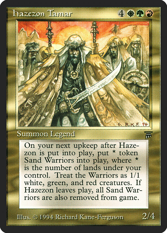 Hazezon Tamar [Legends] | Good Games Morley