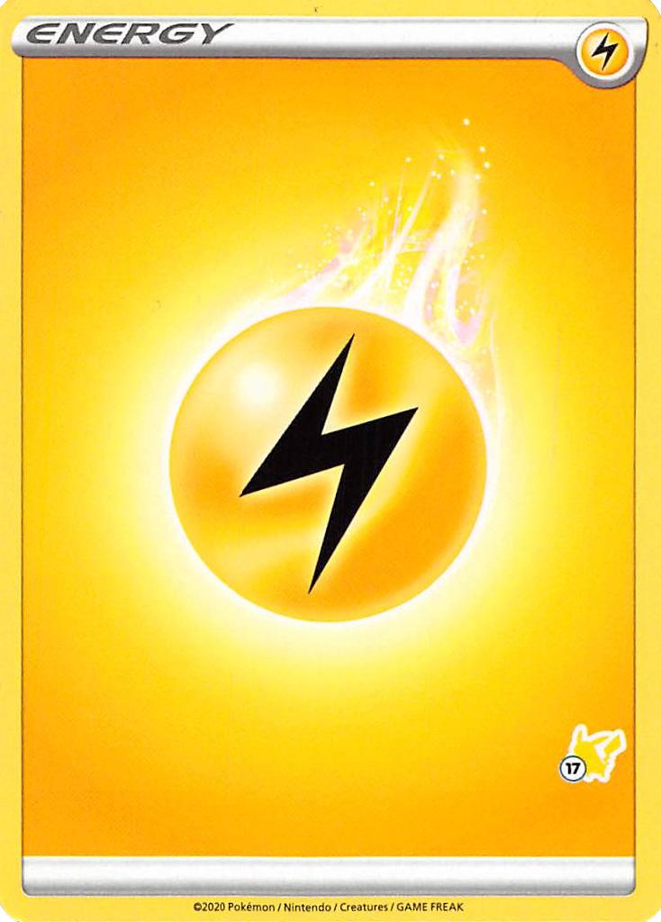 Lightning Energy (Pikachu Stamp #17) [Battle Academy 2022] | Good Games Morley