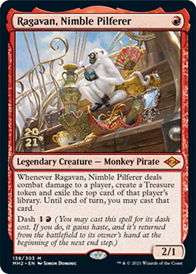 Ragavan, Nimble Pilferer [Modern Horizons 2 Prerelease Promos] | Good Games Morley