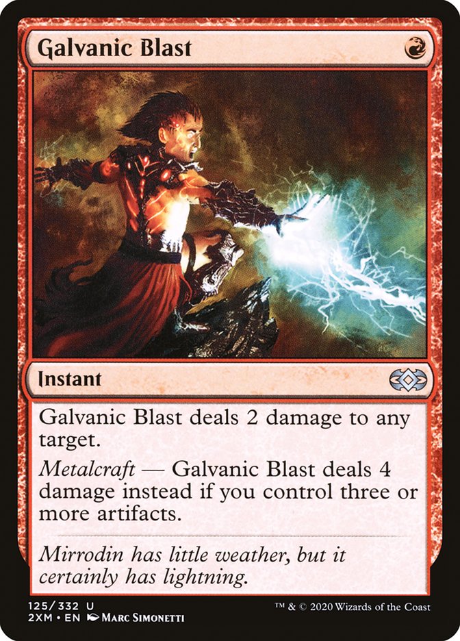 Galvanic Blast [Double Masters] | Good Games Morley