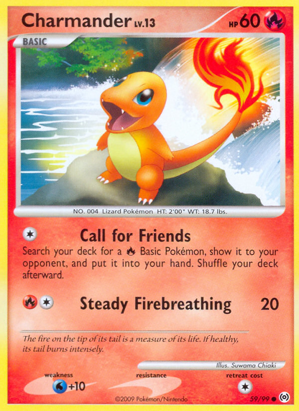 Charmander (59/99) [Platinum: Arceus] | Good Games Morley