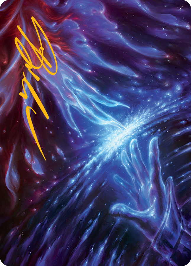 Transcendent Message Art Card (Gold-Stamped Signature) [March of the Machine Art Series] | Good Games Morley
