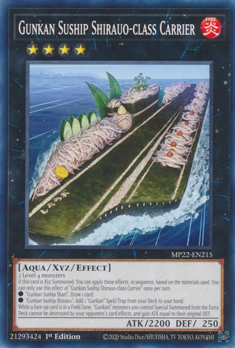 Gunkan Suship Shirauo-class Carrier [MP22-EN215] Common | Good Games Morley