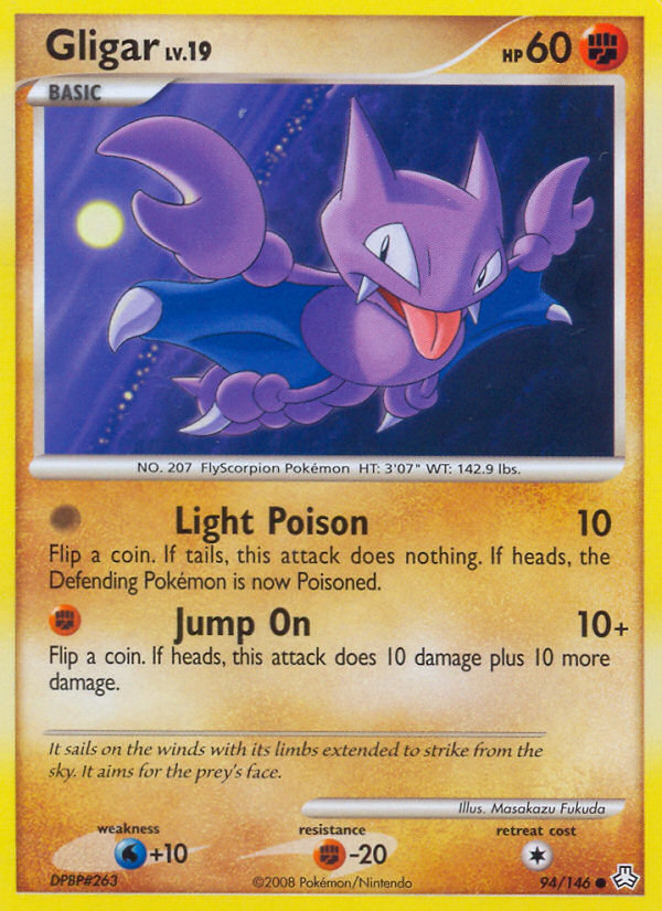 Gligar (94/146) [Diamond & Pearl: Legends Awakened] | Good Games Morley