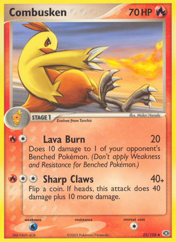 Combusken (25/106) [EX: Emerald] | Good Games Morley