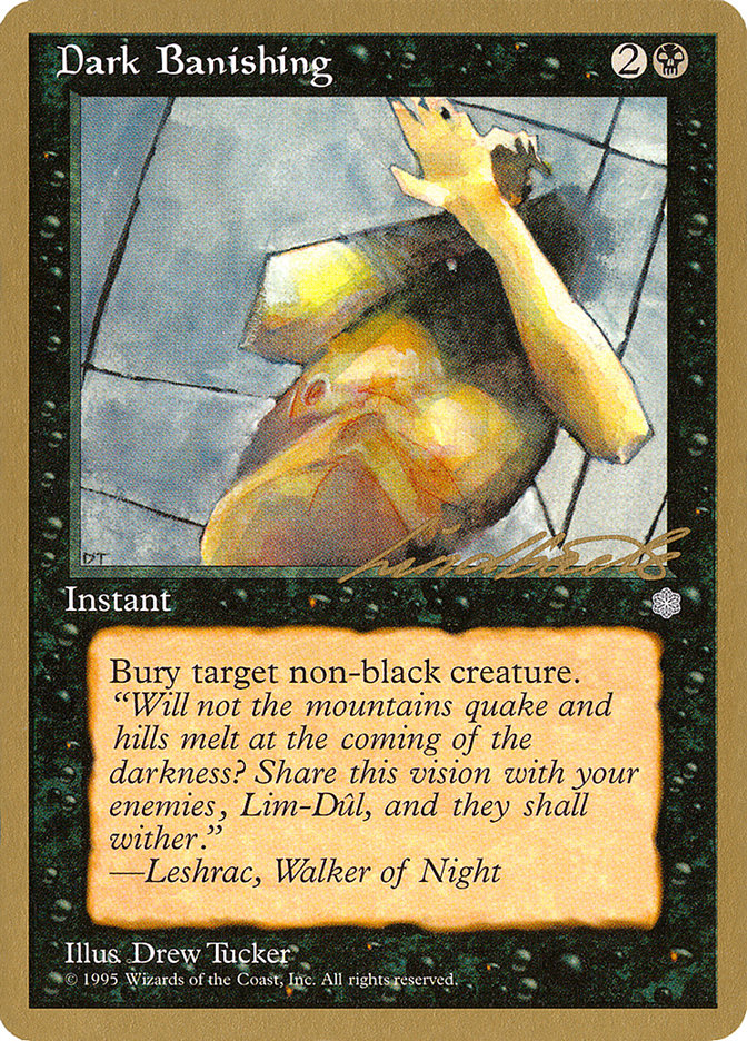 Dark Banishing (Leon Lindback) [Pro Tour Collector Set] | Good Games Morley