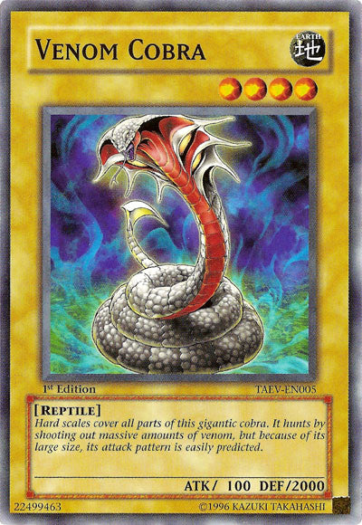 Venom Cobra [TAEV-EN005] Common | Good Games Morley