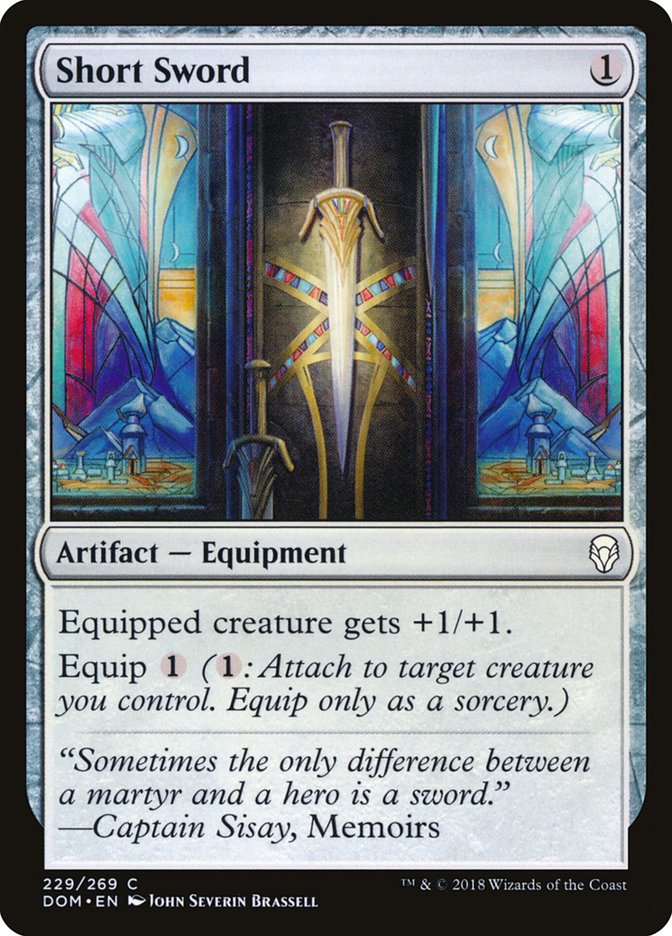 Short Sword [Dominaria] | Good Games Morley