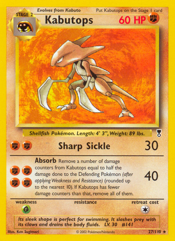 Kabutops (27/110) [Legendary Collection] | Good Games Morley