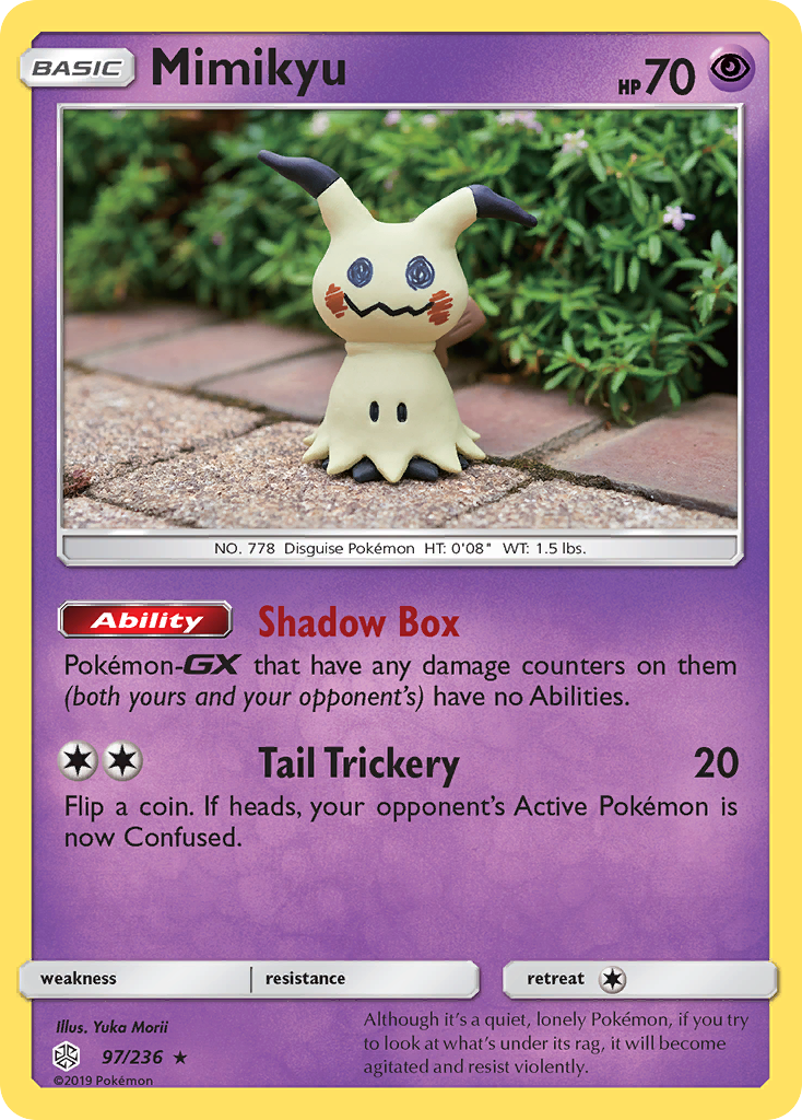 Mimikyu (97/236) [Sun & Moon: Cosmic Eclipse] | Good Games Morley