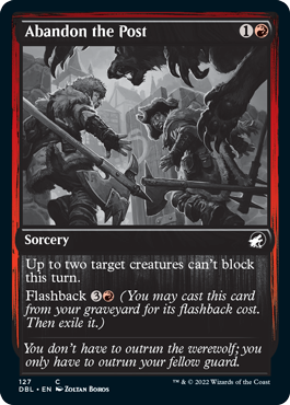 Abandon the Post [Innistrad: Double Feature] | Good Games Morley