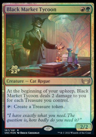 Black Market Tycoon [Streets of New Capenna Prerelease Promos] | Good Games Morley