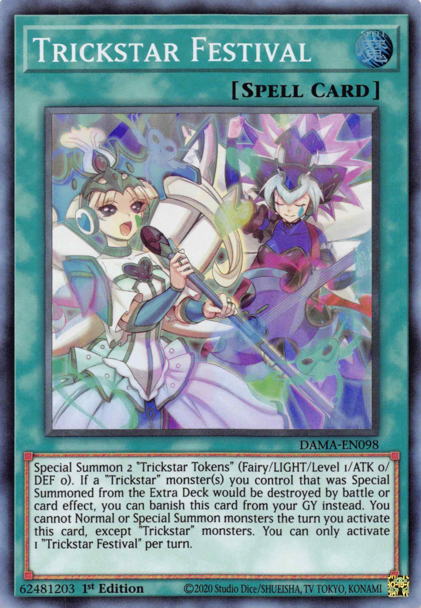 Trickstar Festival [DAMA-EN098] Super Rare | Good Games Morley
