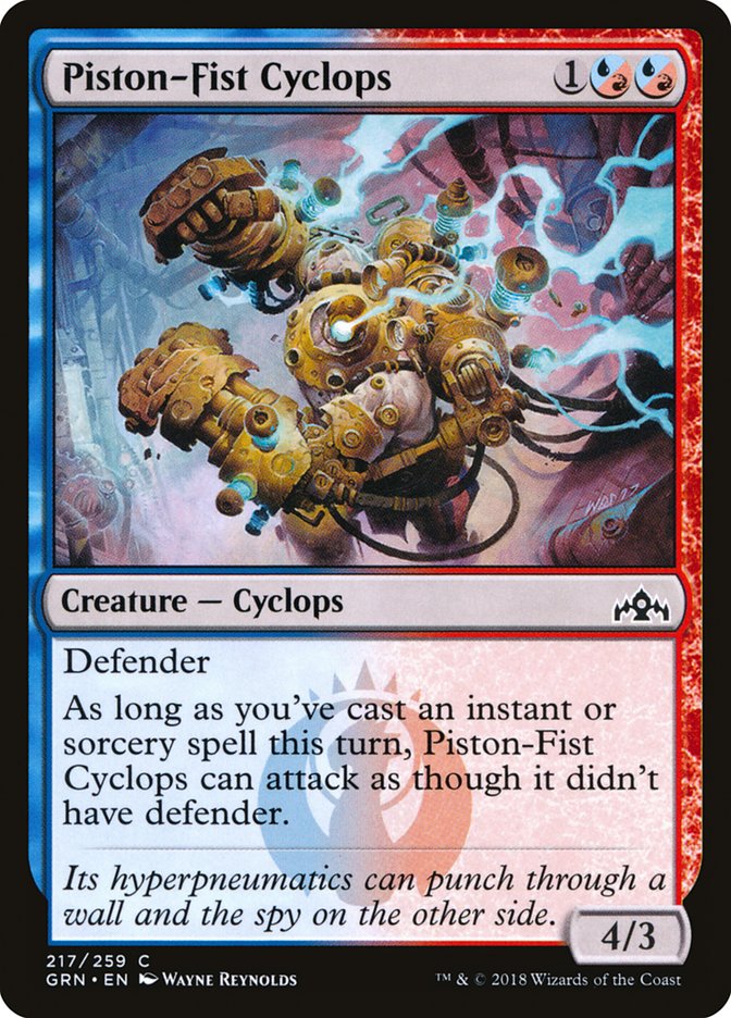 Piston-Fist Cyclops [Guilds of Ravnica] | Good Games Morley