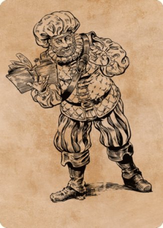 Volo, Itinerant Scholar Art Card [Commander Legends: Battle for Baldur's Gate Art Series] | Good Games Morley