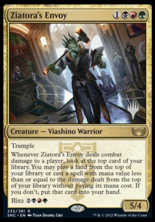 Ziatora's Envoy (Promo Pack) [Streets of New Capenna Promos] | Good Games Morley