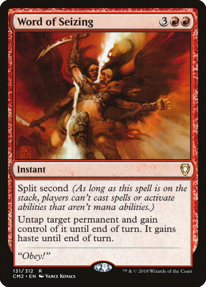 Word of Seizing [Commander Anthology Volume II] | Good Games Morley