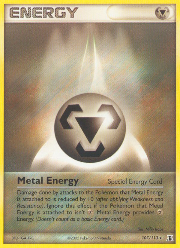 Metal Energy (107/113) [EX: Delta Species] | Good Games Morley