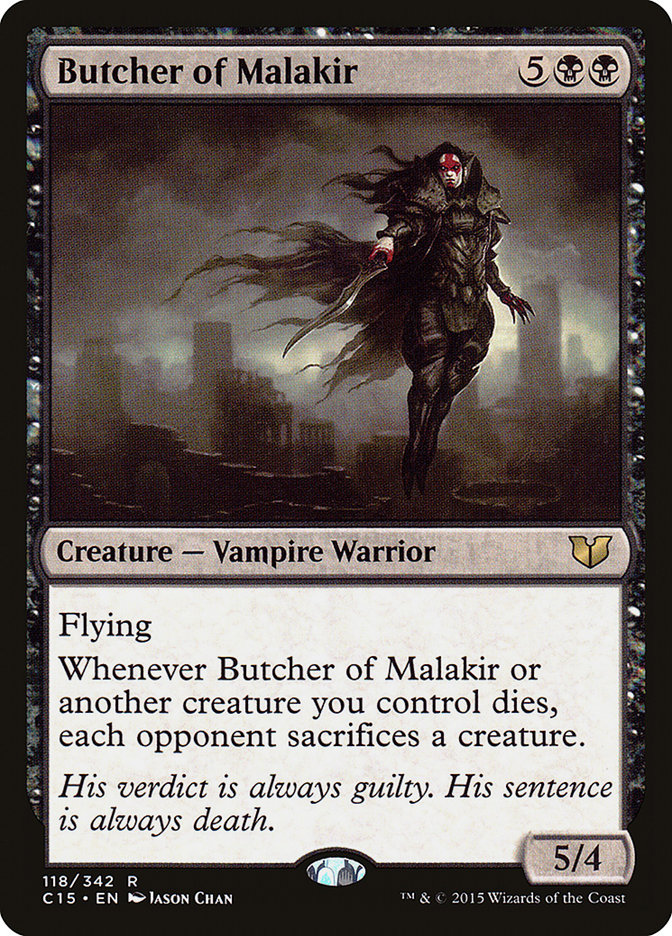 Butcher of Malakir [Commander 2015] | Good Games Morley