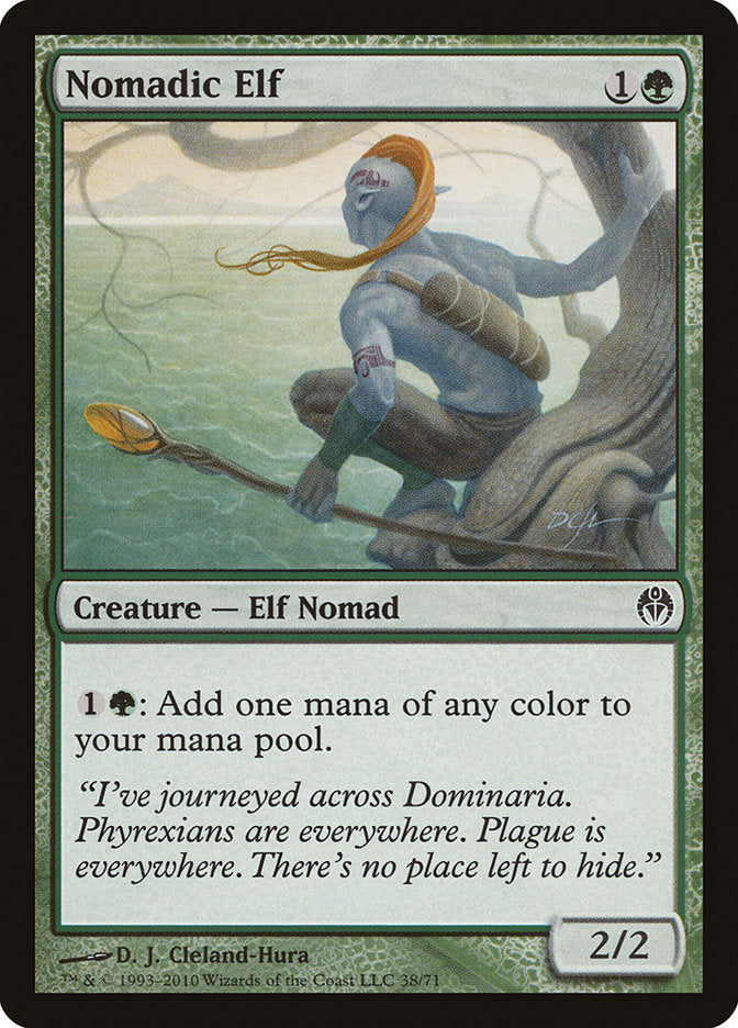 Nomadic Elf [Duel Decks: Phyrexia vs. the Coalition] | Good Games Morley