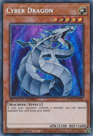 Cyber Dragon [SGX1-ENG01] Secret Rare | Good Games Morley