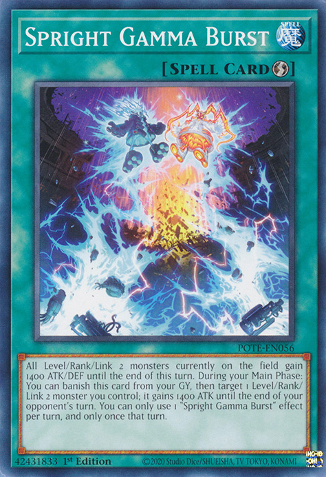 Spright Gamma Burst [POTE-EN056] Common | Good Games Morley