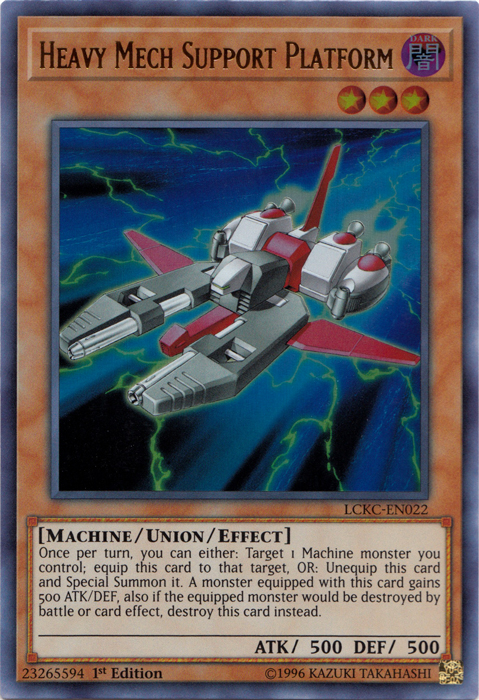 Heavy Mech Support Platform [LCKC-EN022] Ultra Rare | Good Games Morley