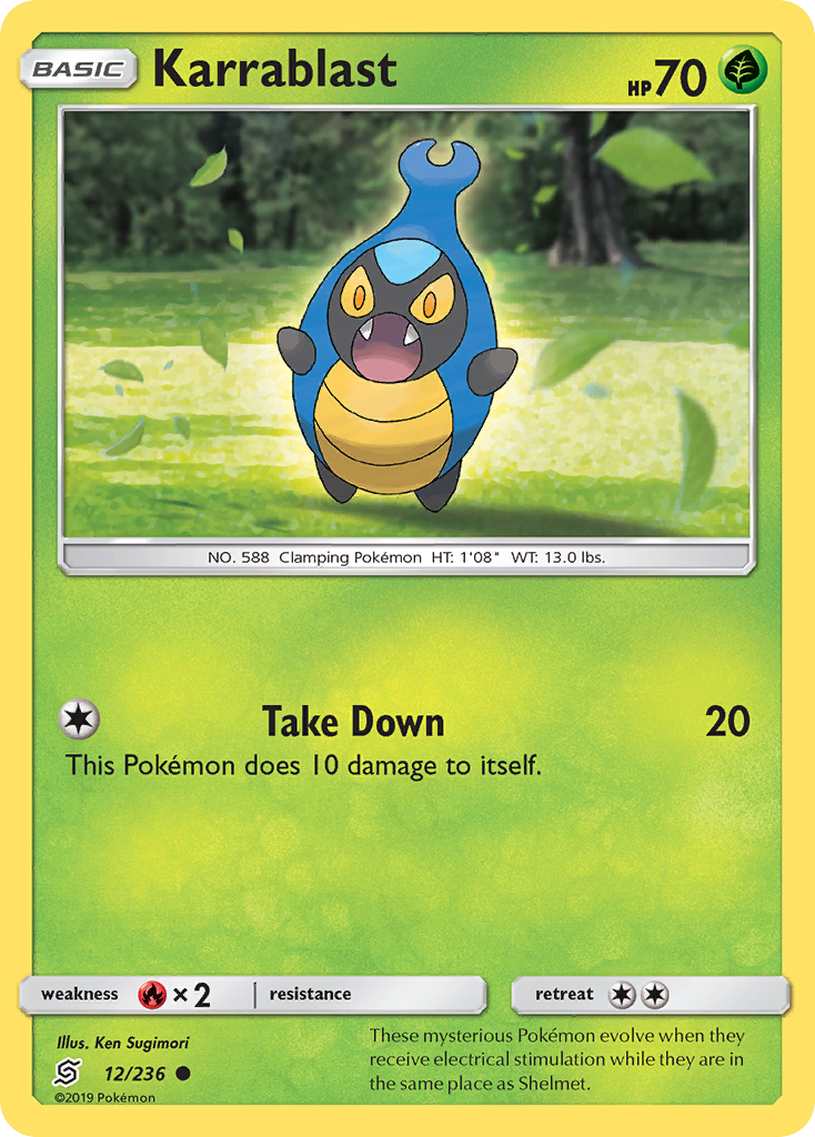 Karrablast (12/236) [Sun & Moon: Unified Minds] | Good Games Morley