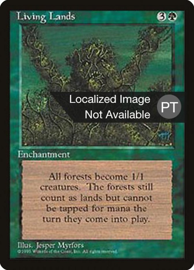 Living Lands [Fourth Edition (Foreign Black Border)] | Good Games Morley