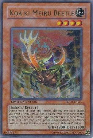 Koa'ki Meiru Beetle [SOVR-ENSP1] Ultra Rare | Good Games Morley