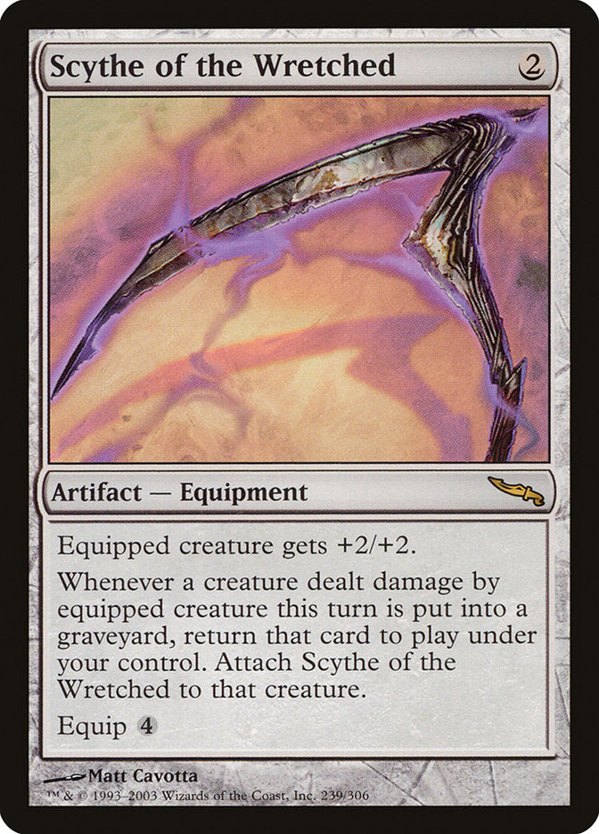 Scythe of the Wretched [Mirrodin] | Good Games Morley