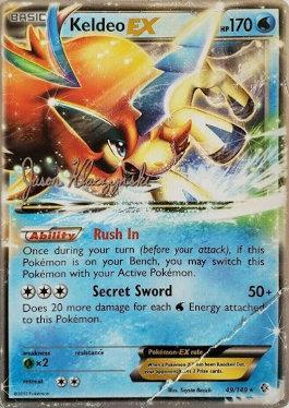 Keldeo EX (49/149) (Darkrai Deck - Jason Klaczynski) [World Championships 2013] | Good Games Morley