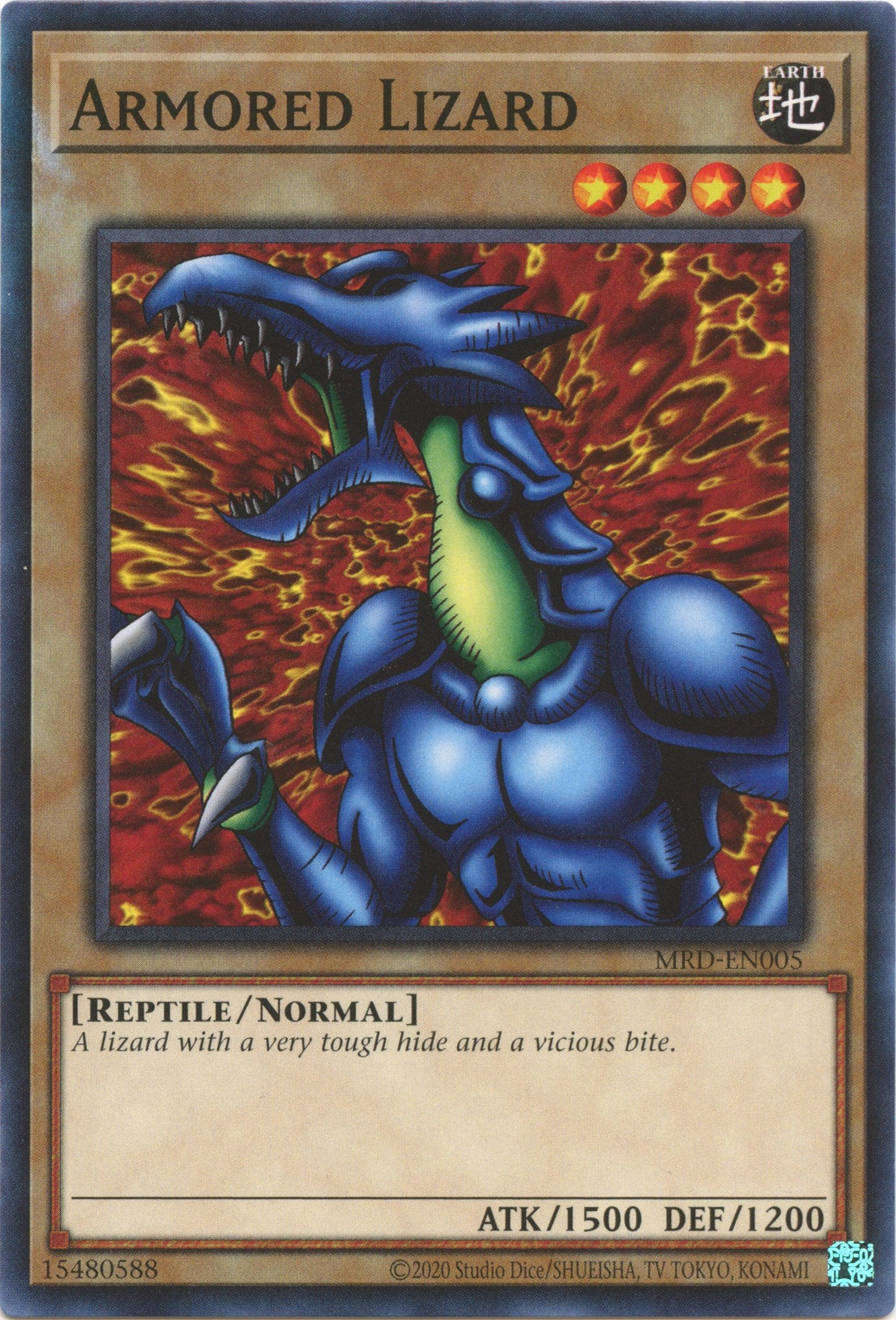 Armored Lizard (25th Anniversary) [MRD-EN005] Common | Good Games Morley