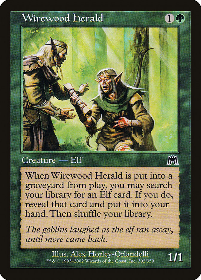 Wirewood Herald [Onslaught] | Good Games Morley