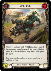 Wild Ride (Yellow) [EVR012] (Everfest)  1st Edition Rainbow Foil | Good Games Morley