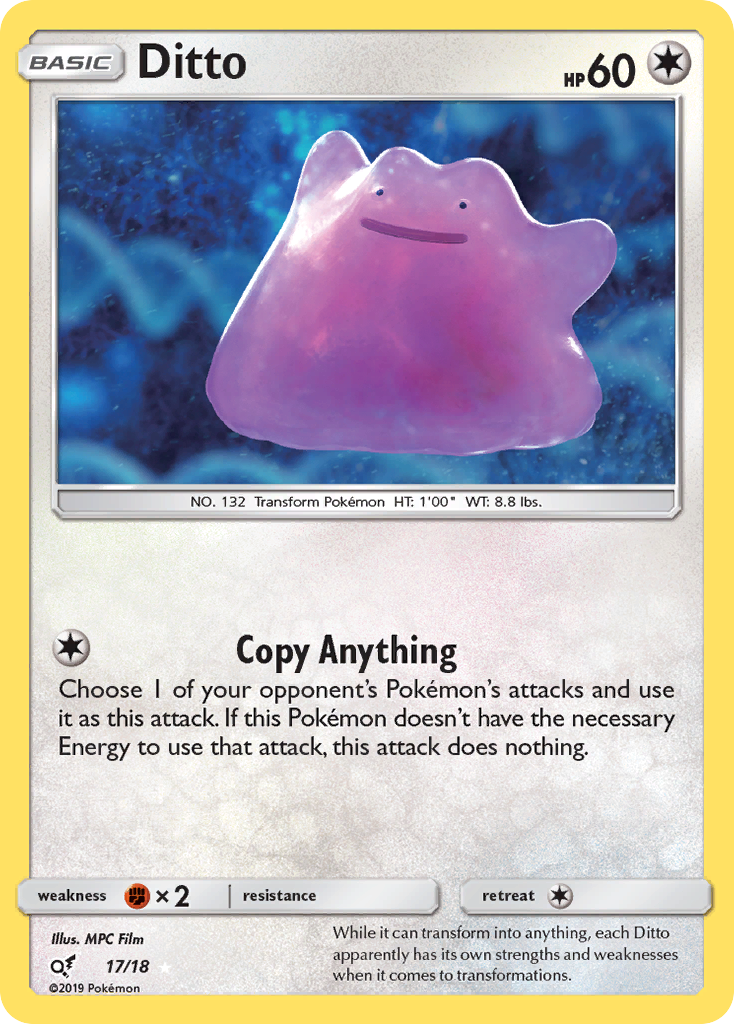 Ditto (17/18) [Sun & Moon: Detective Pikachu] | Good Games Morley