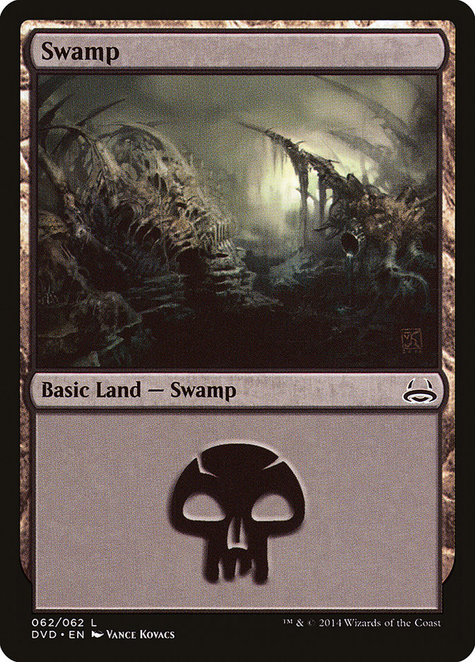 Swamp (62) (Divine vs. Demonic) [Duel Decks Anthology] | Good Games Morley