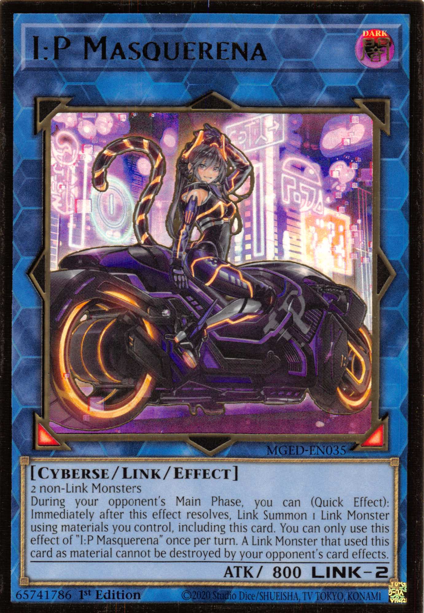 I:P Masquerena (Alternate Art) [MGED-EN035] Gold Rare | Good Games Morley
