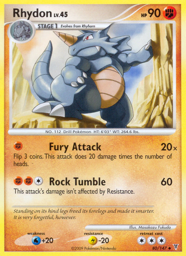 Rhydon (80/147) [Platinum: Supreme Victors] | Good Games Morley