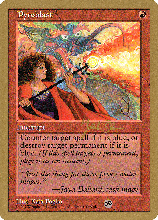 Pyroblast (Jakub Slemr) (SB) [World Championship Decks 1997] | Good Games Morley