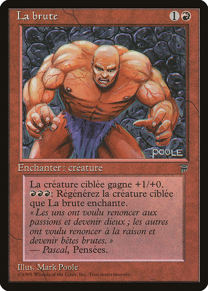 The Brute (French) - "La Brute" [Renaissance] | Good Games Morley