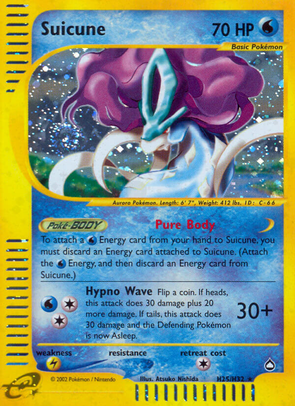 Suicune (H25/H32) [Aquapolis] | Good Games Morley