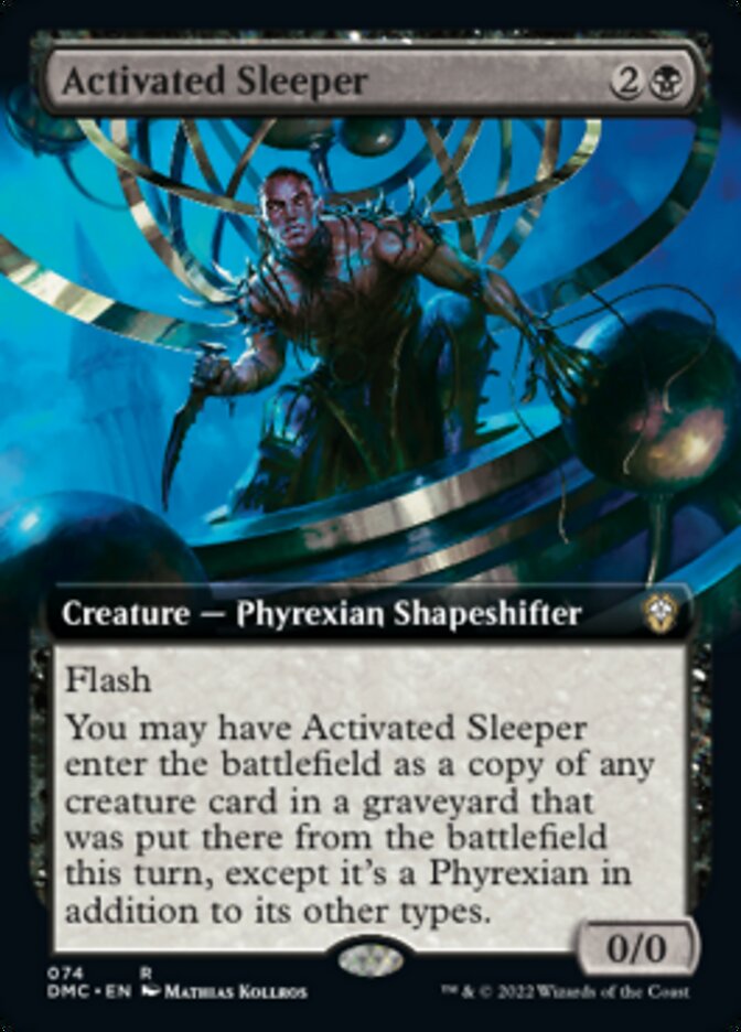 Activated Sleeper (Extended Art) [Dominaria United Commander] | Good Games Morley