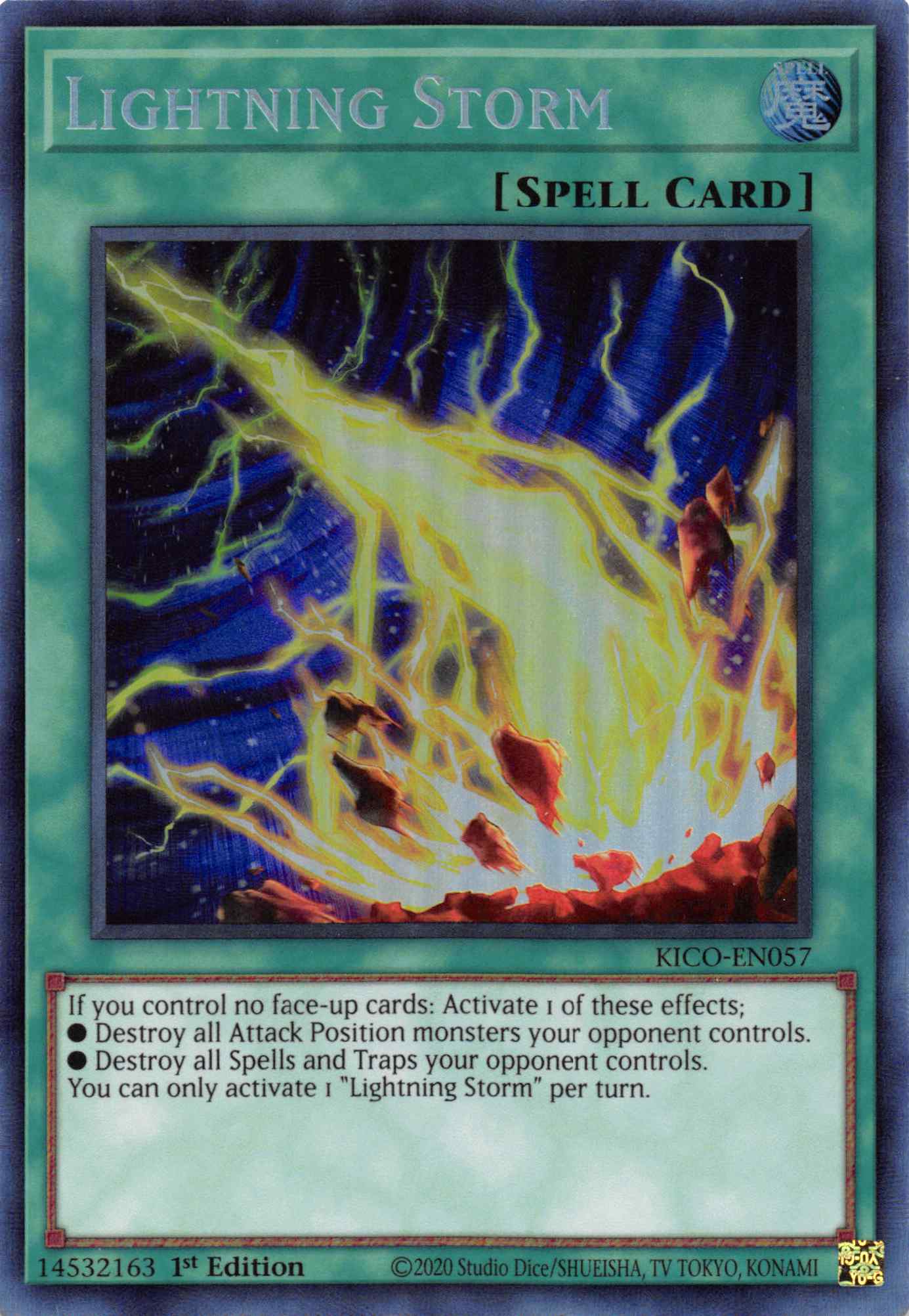 Lightning Storm (Collector's Rare) [KICO-EN057] Collector's Rare | Good Games Morley